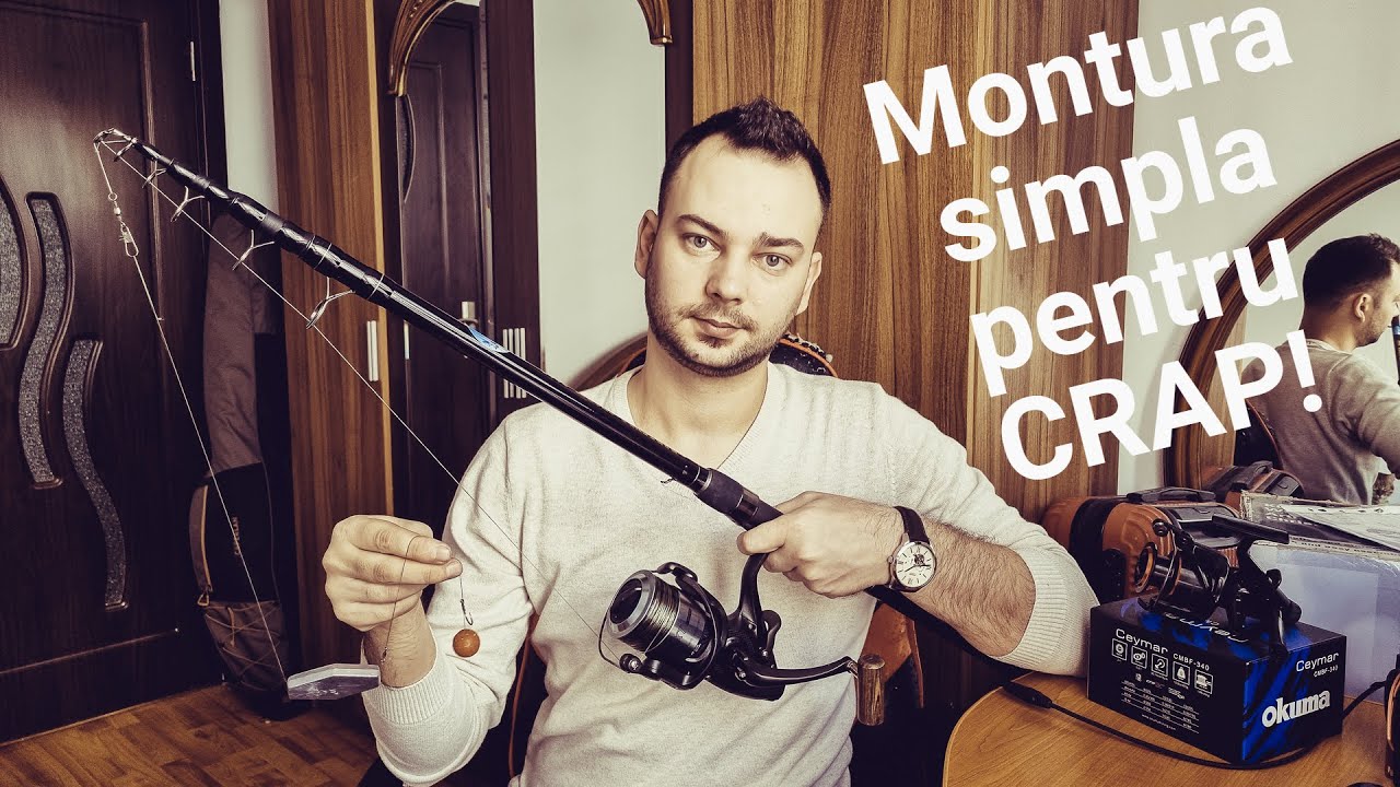 Download MONTURA simpla pentru pescuit la CRAP! 🎣