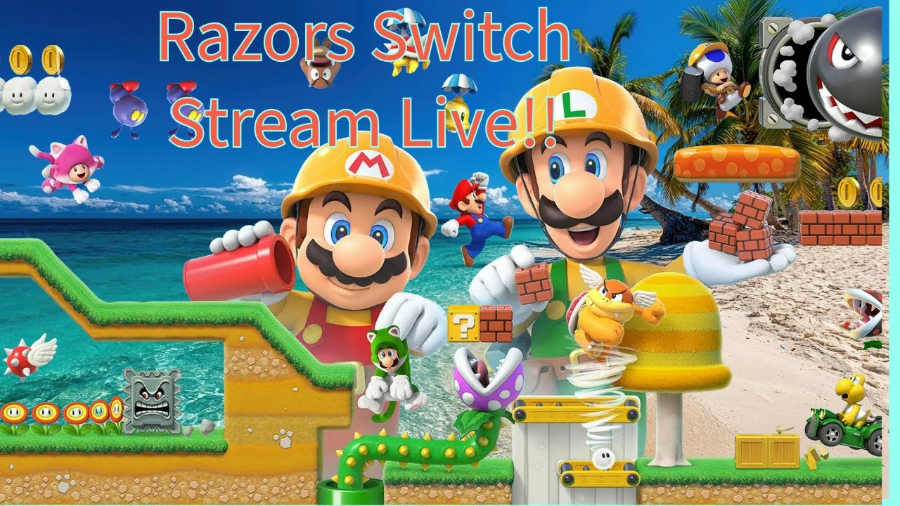 Quick mario maker 2 stream!! #fyp