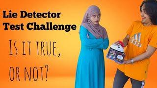 Lie detector test challenge with my wife | Tausug Vlogger | BorjakTV