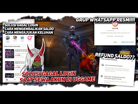 Solusi Gagal Login Saat Sewa Akun Di UGGame - Aplikasi Sewa Akun Game Online