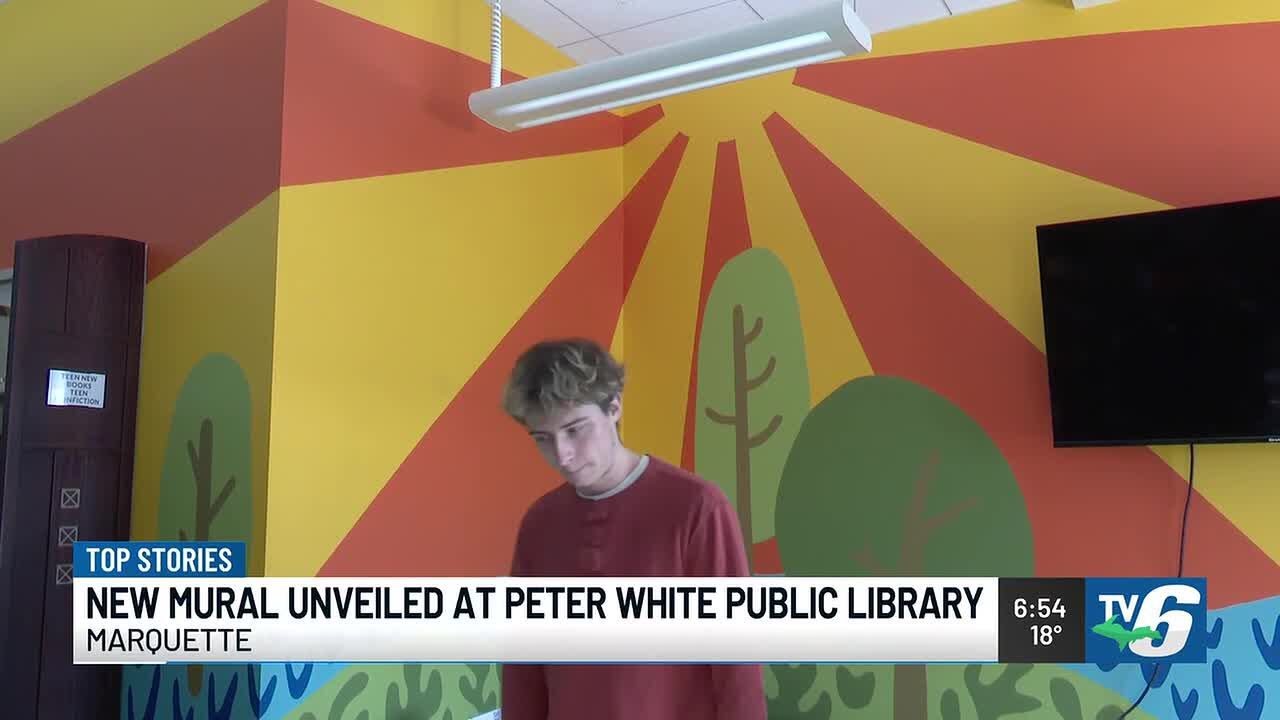 New mural unveiled at Marquette library