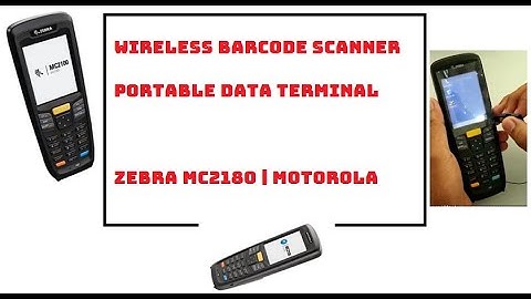 Zebra MC2180 2D Portable Data terminal
