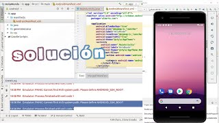 EMULADOR ERROR ANDROID:  PANIC: Cannot find AVD system path. Please define ANDROID_SDK_ROOT’