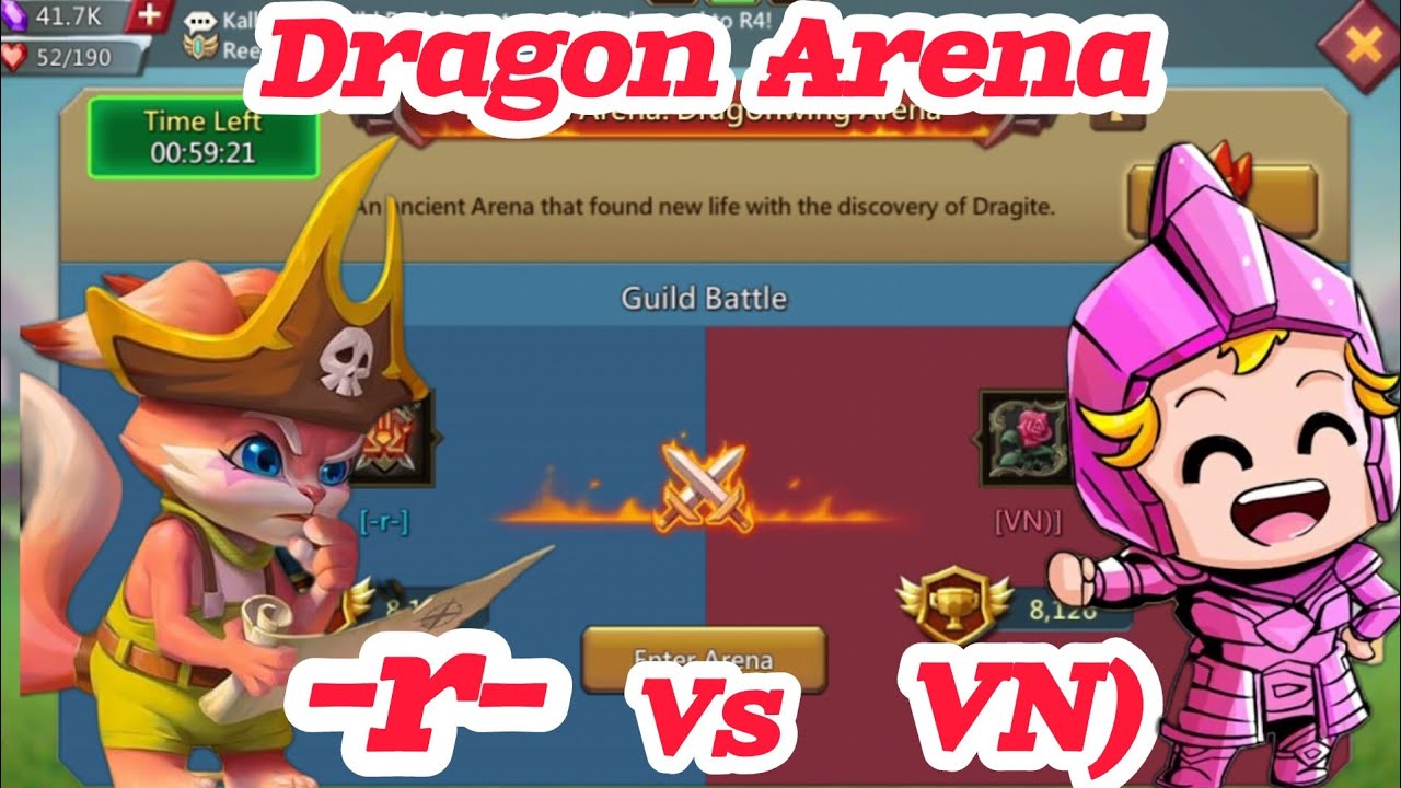 Dragon Arena -r- vs VN) Epic Twist Wins the Battle || Lords Mobile ...