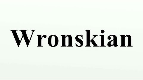Wronskian ODE O.D.E  Live Lecture 12 || CSIR NET-JRF || IIT-JAM || GATE || NBHM MATHEMATICS 2019