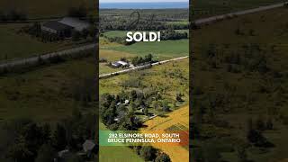 South Bruce Peninsula Farm SOLD with Susan Moffat, Grey Bruce REALTOR®