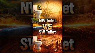 NW Toilet V/S SW Toilet ! #shorts #vastutips #vastushastra #vastu #toiletvastu
