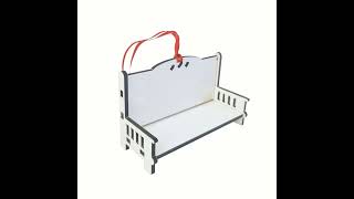 Custom Sublimation MDF Memorial Bench: Eternal Memories in 5 Minutes!