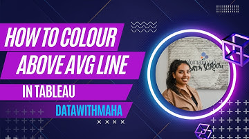 Tableau How To: How to Colour Above the Avg Line