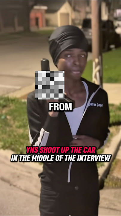 YNs Shoot Up The Car In The Middle Of The Interview! #yn #rap #viralvideo