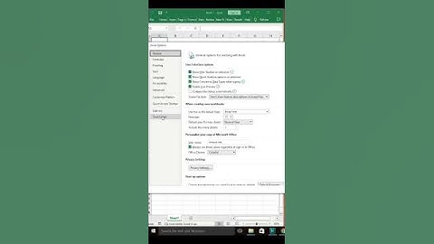 How to enable our disable protected view in MS Excel