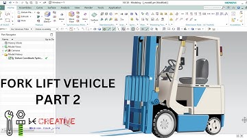 SIEMENS NX | FORK LIFT VEHICLE DESIGN | BASE PART DESIGN | SIEMENS NX TUTORIAL