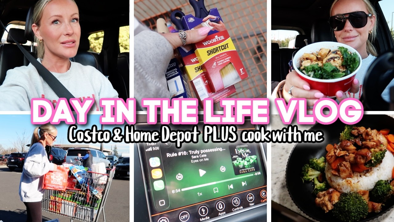 Costco & Home Depot Haul PLUS Cook Dinner With Me