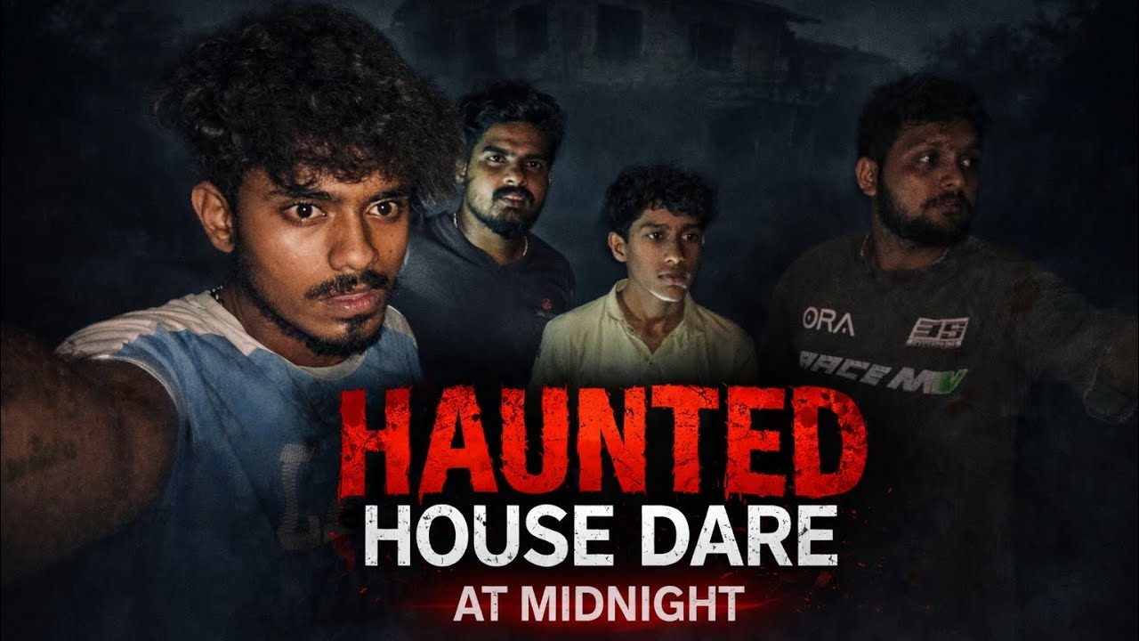 Haunted House Dare at Midnight💀| Ghost Videos in kannada | Real ghost Videos