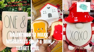 Live RAE DUNN VALENTINES SHOP AT MARSHALLS & TJ MAXX, HOME DECOR, MUGS & MORE WITH MINI TARGET HAUL Sky View