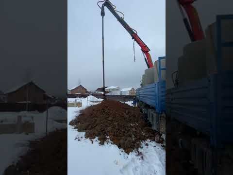 Бурение колодца на 9 колец за 2 часа в Киржачском районе