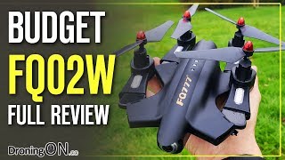 DroningON | FQ02W Drone Unboxing, Inspection & Flight Test screenshot 3