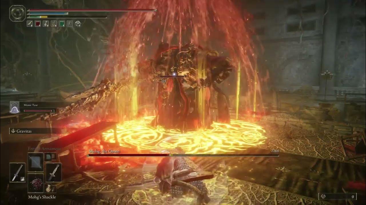 How to use Mohg's shackles YouTube