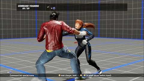Dead or Alive 6 - Diego Move List (Command Training / Secret Moves)