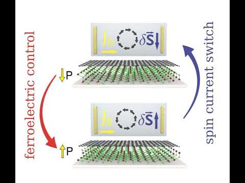 Електричне керування спіновими струмами в графені через сегнетоелектричне перемикання