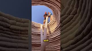 Toprak Torbalardan Depreme Dayanıklı Evler 🏠