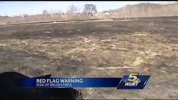 National Weather Services issues red flag warning for Tri-State