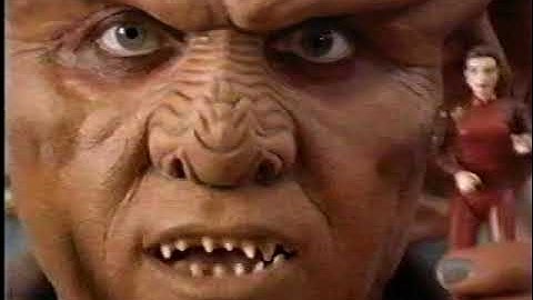 Deep Space 9 toy ad: Quark 1994
