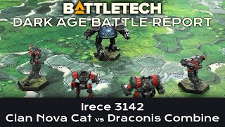 BattleTech Dark Age Battle Report: Irece 3142, Clan Nova Cat vs Draconis Combine