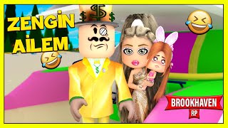 😂 KOMİK ZENGİN AİLEM OLDU 🤑 ROBLOX BROOKHAVEN RP 🏡 KÜBRA NİSA HAN KANAL