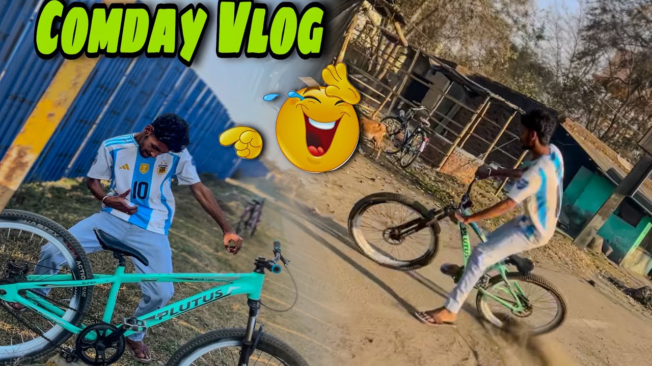 Cycle Wala Comedy Vlog 😂 | Aaj To Hasa Hasa Ke Pagal Kar Diya 🤣🔥#vlogging #newvlog #youtube 