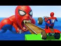 SPIDER-MAN against TUNG TUNG TUNG SAHUR on Motorcycle in RAINBOW SPIDERS BRIDGE | GTA MULTIVERSE