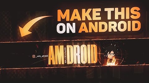 Create this amazing gaming banner for YouTube! ps touch