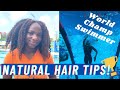 Swimmer's Guide to Natural Hair Care