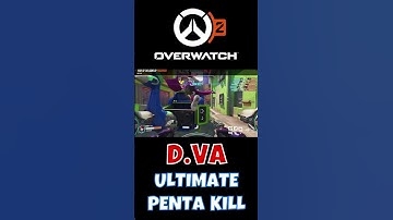 D.VA (PEROPERO) Ultimate Penta Kill Overwatch 2