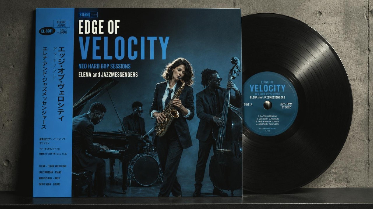 EDGE OF VELOCITY | Explosive Neo Hard Bop Jazz Sessions | Blazing