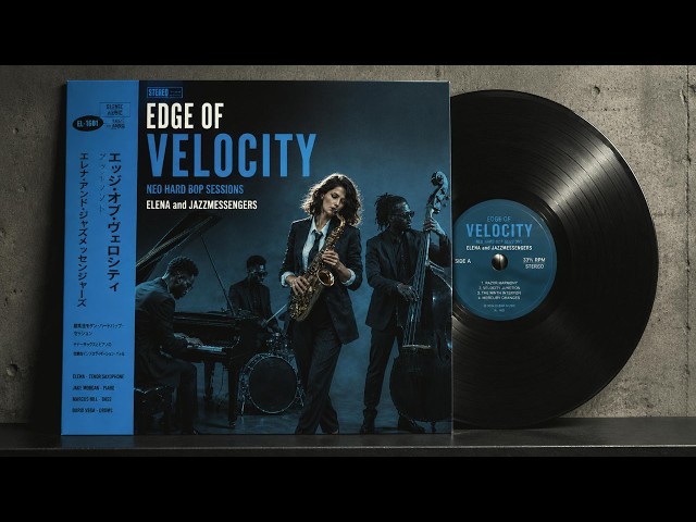 EDGE OF VELOCITY | Explosive Neo Hard Bop Jazz Sessions | Blazing