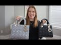 Comparison of the Classic Medium Lady Dior to the Small My Lady Dior! Mod Shots!