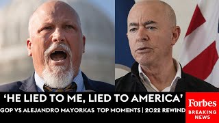 'Lied To America': GOP Lawmakers Decry Alejandro Mayorkas | 2022 Rewind