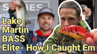 Lake Martin BASS Elite How I Caught My Fish 