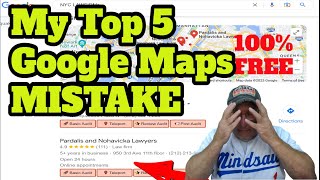 GOOGLE MY BUSINESS SEO 2023   My {top 5} Mistakes KILLING my Google Maps Rankings