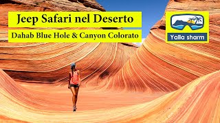 Dahab Blue Hole & Canyon Colorato - Jeep Safari nel Deserto