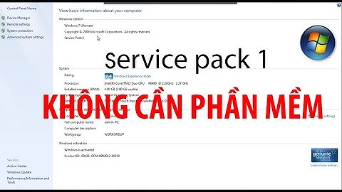 Lỗi cài đặt visual studio service package 1 năm 2024