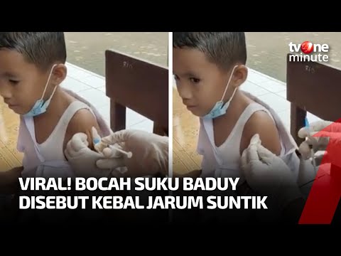 Kulit Bocah ini Sulit Ditembus Jarum Suntik Vaksin | tvOne Minute