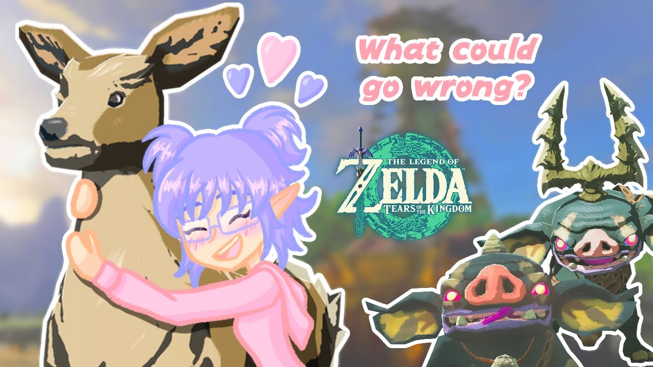 Just Me Failing to Catch a Deer in Tears of the Kingdom :D
