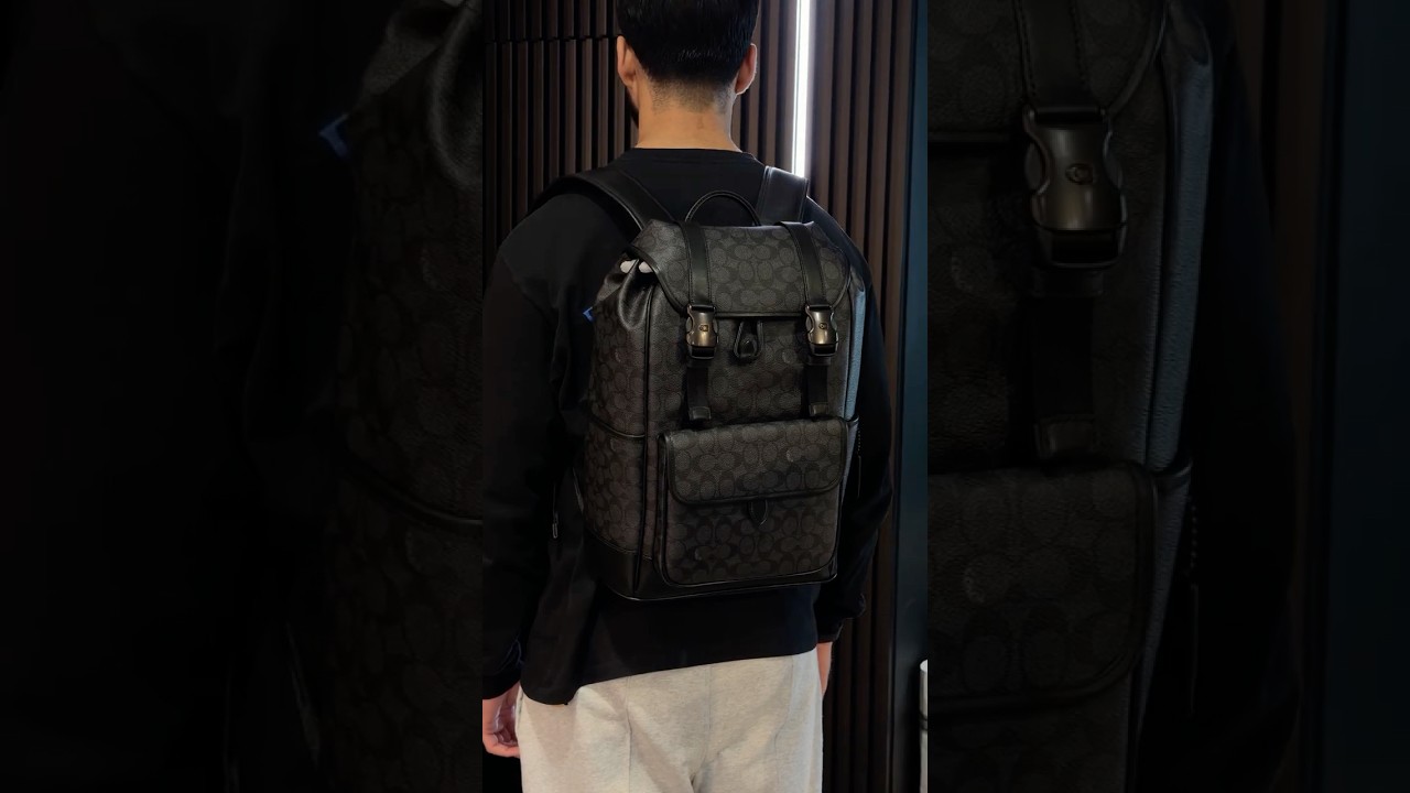 Coach really knows how to make a backpack special! 