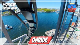 Monster - Gröna Lund - Sehr schöner und kompakter B&M Inverted Coaster | POV