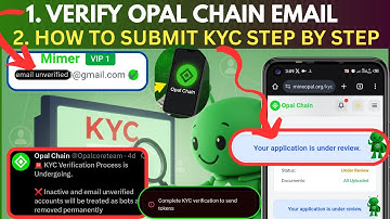 Opal Chain KYC Verification | How to Verify Email & Submit KYC Step by Step