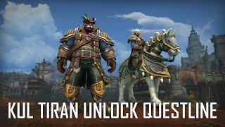 Kul Tiran Allied Race Unlock Questline