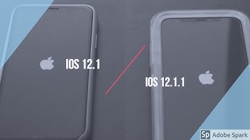 ios 12.1.1 vs 12.1 Speed Test IPHONE X