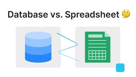 Database vs. Spreadsheet: Which One is Better for Your Data?